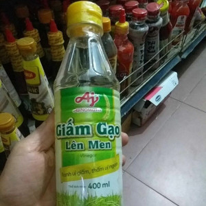 Giấm gạo Lisa Ajinomoto 400ml
