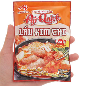 Gia vị nêm sẵn lẩu kim chi Aji-Quick gói 46g