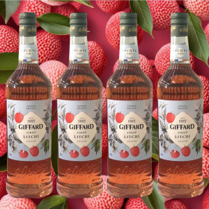 Sirô Vải Giffard Lychee Syrup 1L