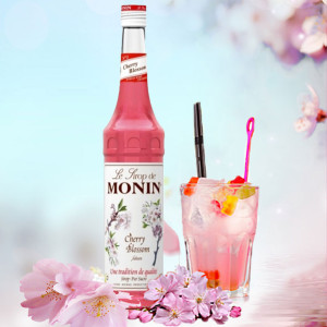 Sirô Hoa Anh Đào Monin Cherry Blossom Syrup 700ml