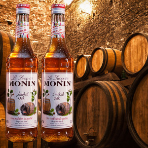 Sirô Khói Sồi Monin Smoked Oak Syrup 700ml