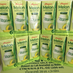 Sữa tươi tiệt trùng hương dưa lưới Binggrae 200ml