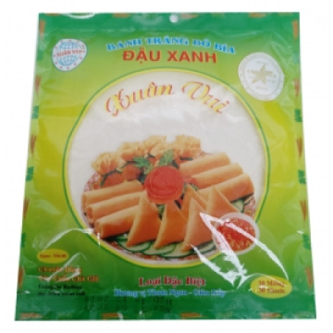 Bánh tráng bía đậu xanh 16cm