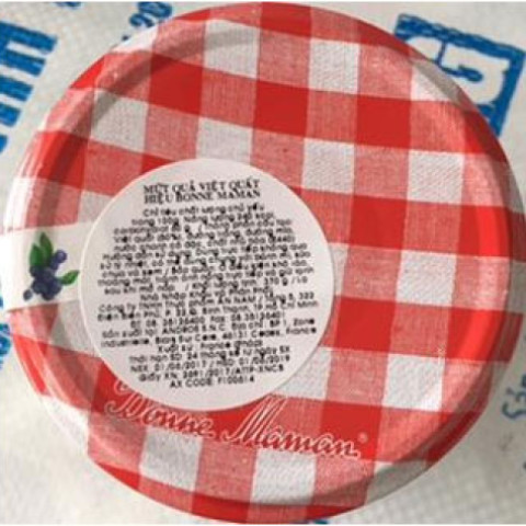 Mứt dâu Bonne Maman Strawberry Preserve 370g