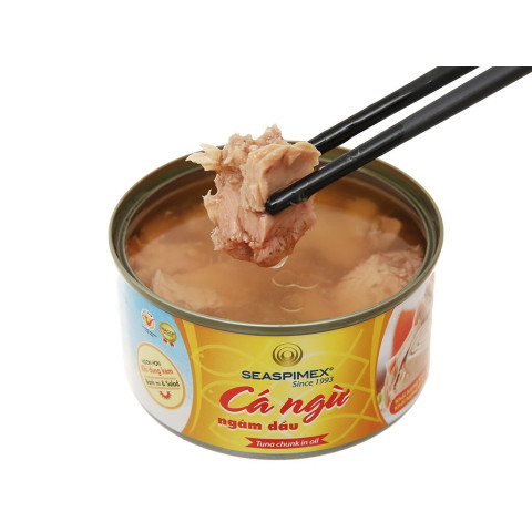 Cá ngừ ngâm dầu Seaspimex 185g