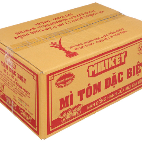 Mì tôm đặc biệt Miliket 65g 100 gói
