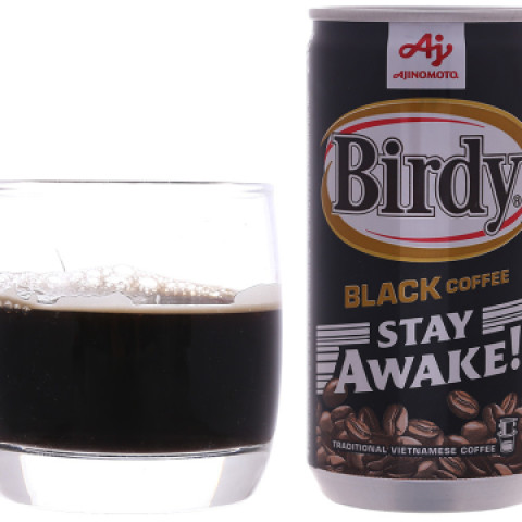 Cà phê đen Birdy Stay Awake Black Coffee 170ml