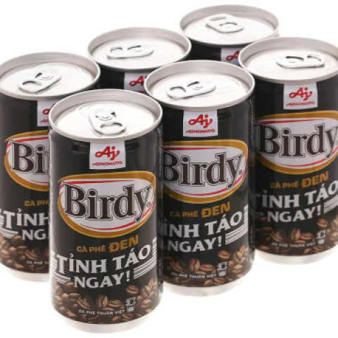 Cà phê đen Birdy Stay Awake Black Coffee 170ml
