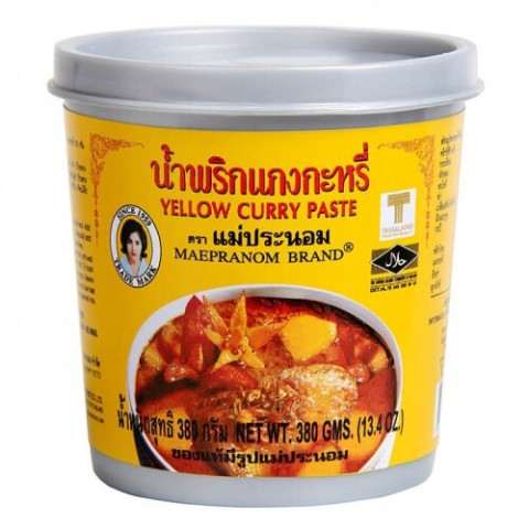 Cari vàng Thái Maepranom Yellow Curry Paste 380g