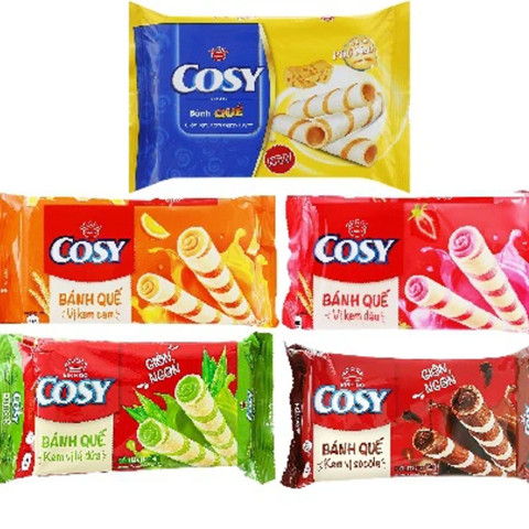 Bánh quế Cosy vị hỗn hợp 160g
