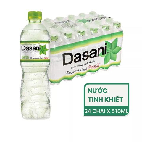 Nước suối Dasani 510ml