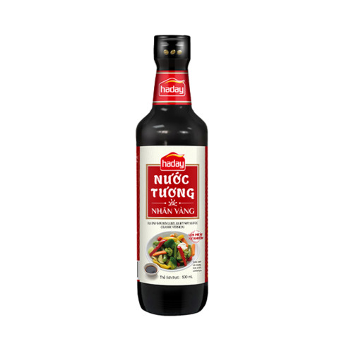 Nước tương nhãn vàng Haday Light Soy Sauce 500ml