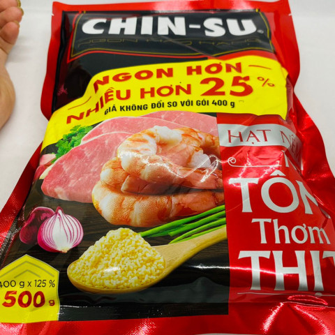 Hạt nêm tôm thịt Chinsu 500gr