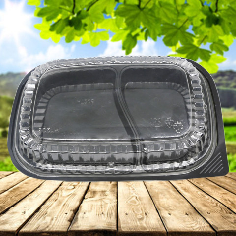 Hộp nhựa hai ngăn 5:5