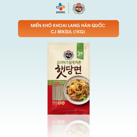 Miến khô khoai lang Hàn Quốc CJ Beksul 1kg