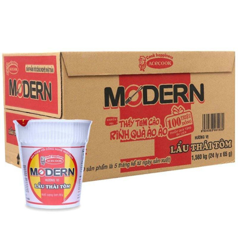Mì Modern ly 65g