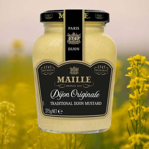 Mù Tạt Dijon Hiệu Maille 215g F102041