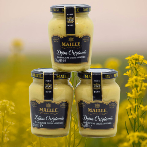 Mù Tạt Dijon Hiệu Maille 215g F102041