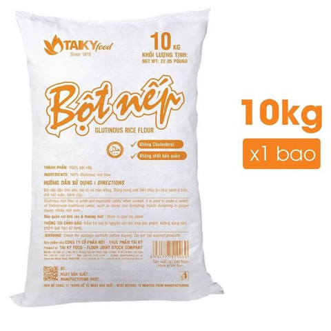 Bột nếp Tài Ký Taiky 100% 10kg