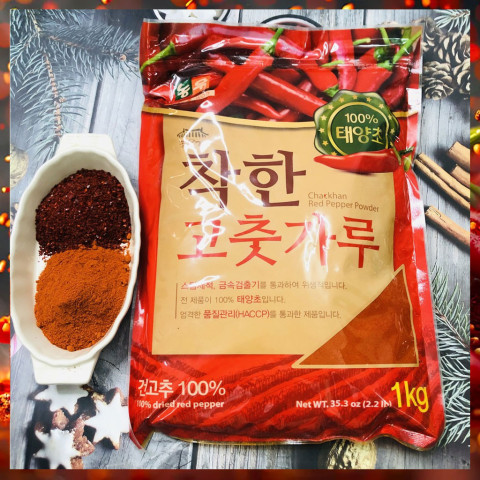 Ớt bột nhuyễn Hàn Quốc 1kg