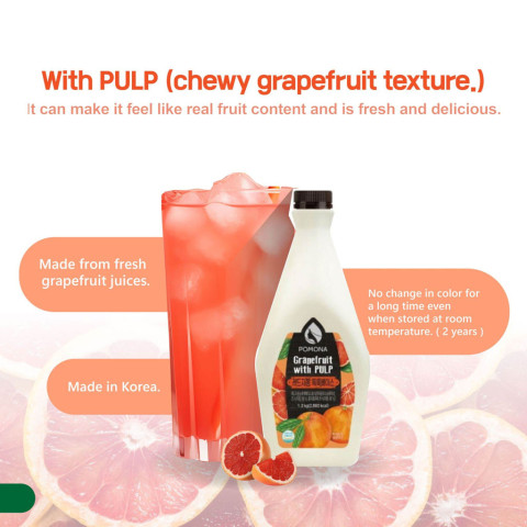 Mứt Bưởi Hồng Pomona Grapefruit Concentrate 1.2kg