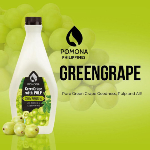 Mứt Nho Xanh Pomona Green Grape Concentrate 1.2kg