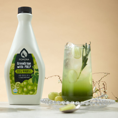 Mứt Nho Xanh Pomona Green Grape Concentrate 1.2kg