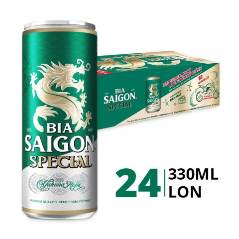 Bia Sài Gòn Special 330ml x 24