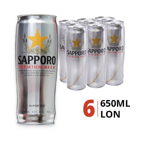 Bia Sapporo Premium 650ml