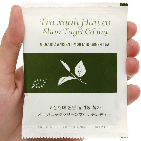 Trà xanh Shan Tuyết Cổ Thụ hộp 14g (7 túi 2g)
