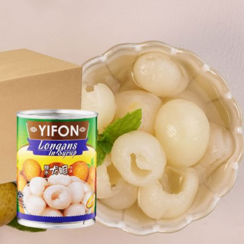 Nhãn đóng lon Longans In Syrup 565g