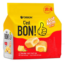 Bánh C'est Bon Orion sợi thịt gà sốt kem phô mai 101.5gr