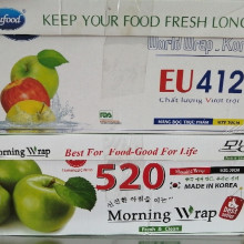 Màng bọc thực phẩm chịu nhiệt PVC Táo HQ 520