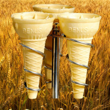 Bánh ốc quế cứng giòn vàng thùng 480 cái