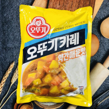 Bột cà ri hơi cay Hàn Quốc Ottogi Curry Medium 1kg