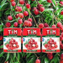 Vải Thiều Ngâm Nước Đường TIM 560g