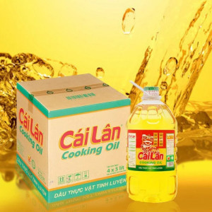 Dầu thực vật tinh luyện Cái Lân 5L