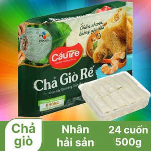 Chả giò rế Cầu Tre hải sản CJ 500g