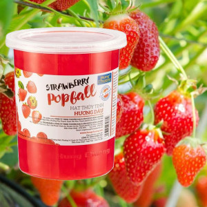 Hạt Thủy Tinh Hương Dâu Hùng Chương 1Kg