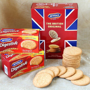 Bánh quy lúa mì nguyên cám truyền thống McVitie's Digestive Original 250g