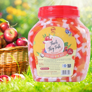 Thạch Thủy Tinh Rau Câu Hoa Quả Minh Hạnh 2.5 kg