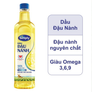Dầu đậu nành nguyên chất Simply 400ml