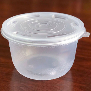 Tô nhựa 2 lớp 1000ml (Khay TT 1901)