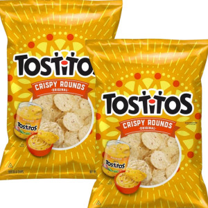 Snack bắp chiên tròn Tostitos Crispy Rounds 283.5g