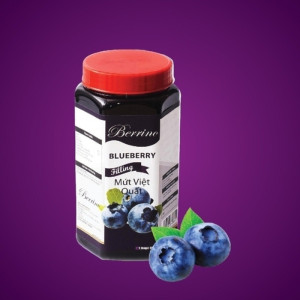 Mứt nhân việt quất Berrino Blueberry Filling 950g