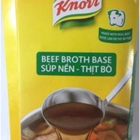 Súp nền thịt bò Beef Broth Base Knorr 1.5kg