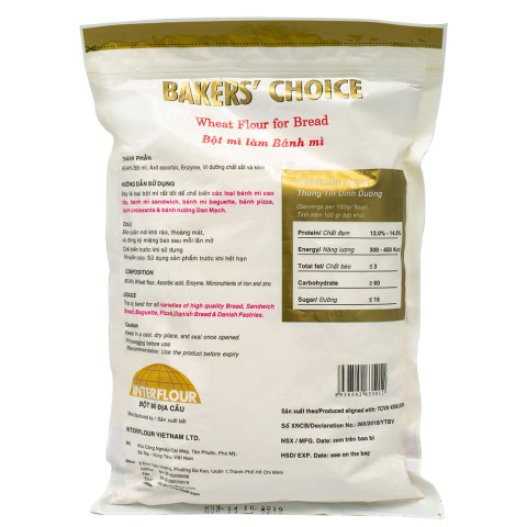 Bột mì đa dụng Bakers' Choice 13
