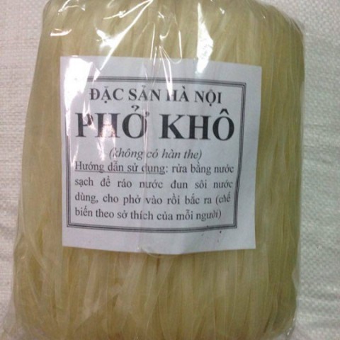 Bánh phở khô Hà Nội