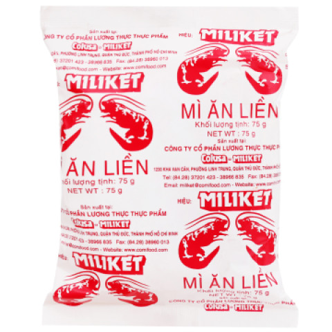Mì gói Miliket
