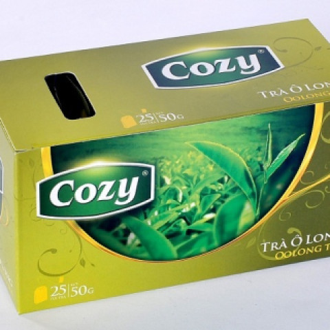 Trà Ô Long túi lọc Cozy Oolong Tea 50g